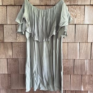 MISA Los Angeles green dress size M